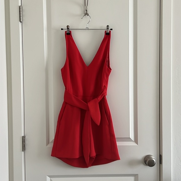Wilfred Pants - Aritzia Wilfred Ecoulement Romper - Red (0)